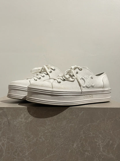 Baskets Celine blanches T.40
