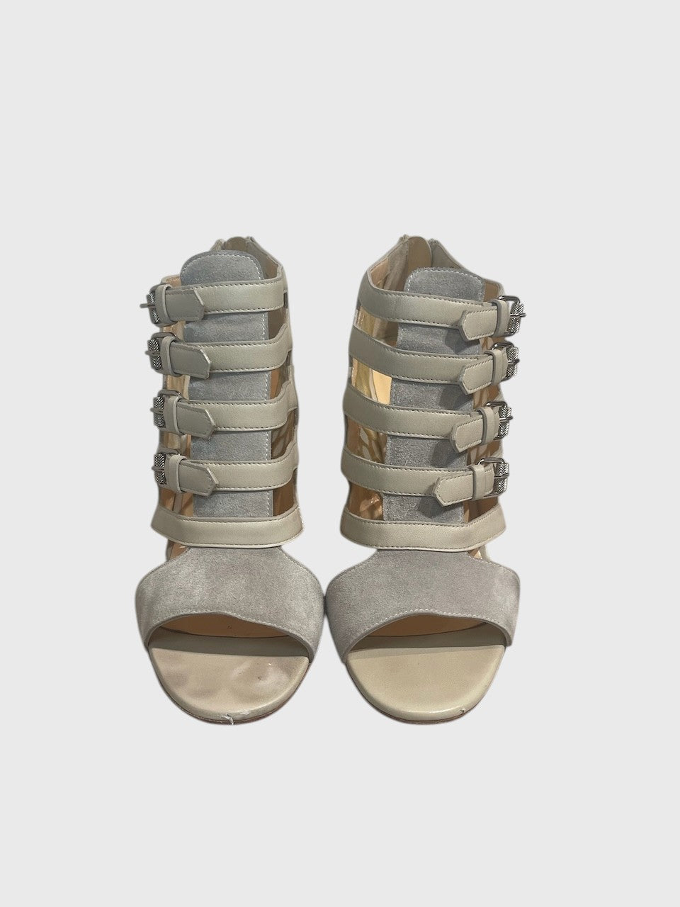 Sandales Christian Louboutin beiges T.36,5