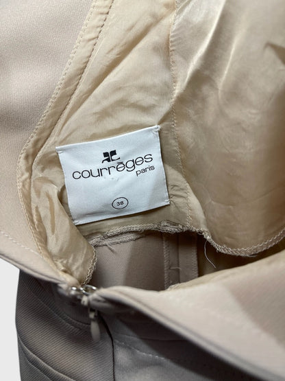 Combinaison Courrèges beige T.38