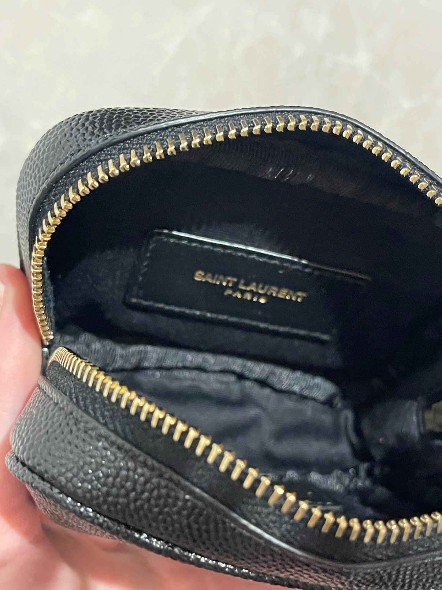Sac Saint Laurent Baby Lou noir