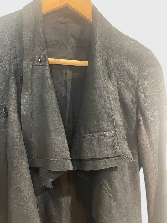 Veste Rick Owens noire T.36