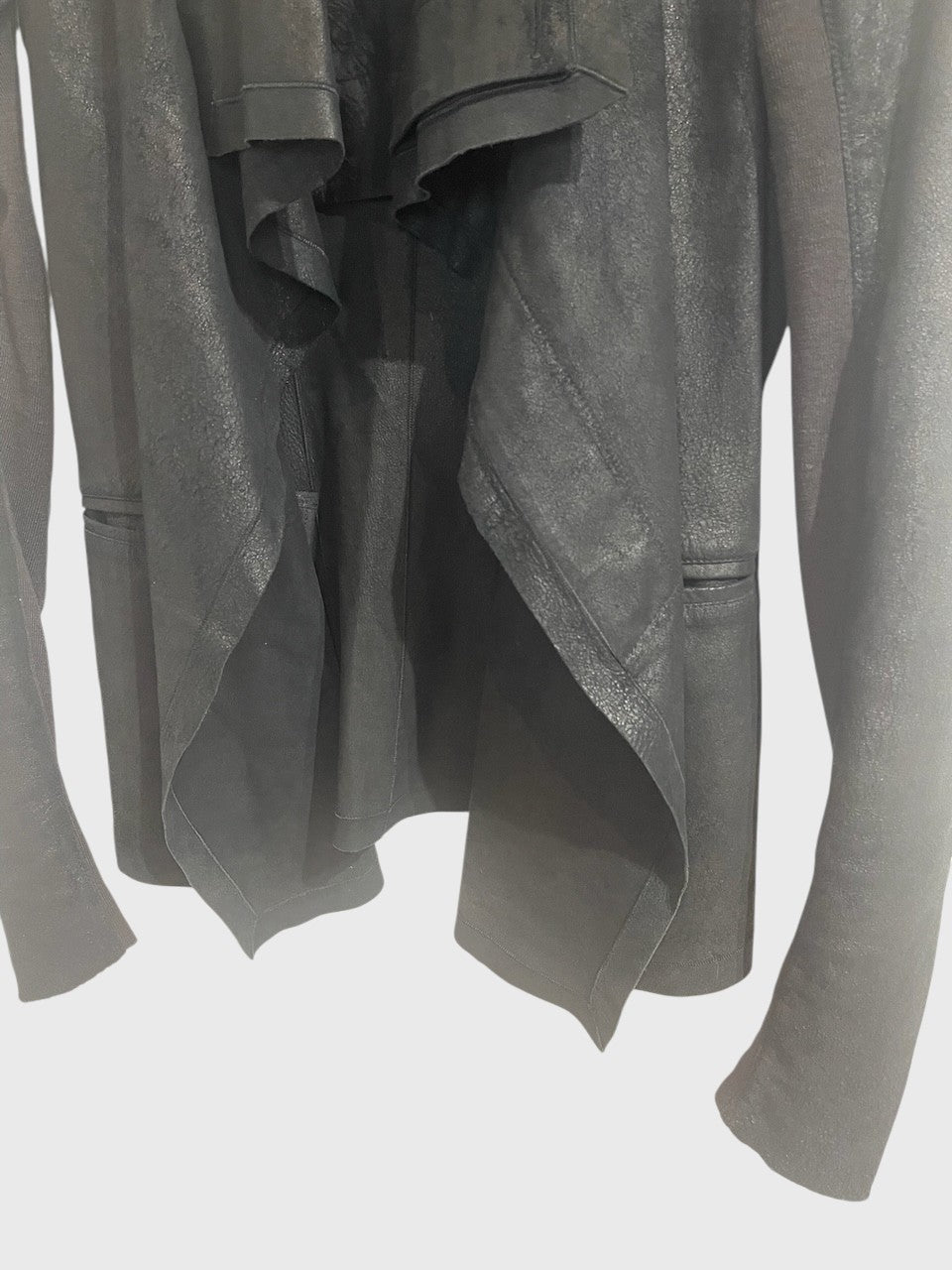 Veste Rick Owens noire T.36