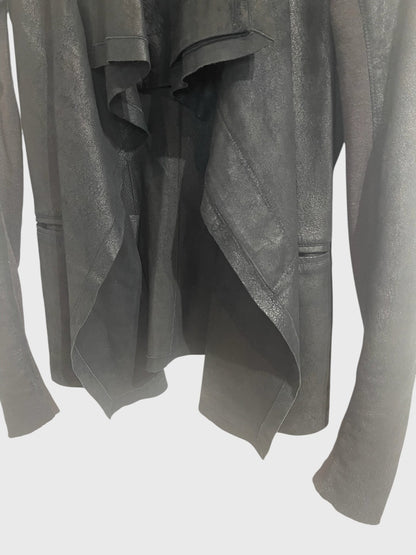 Veste Rick Owens noire T.36