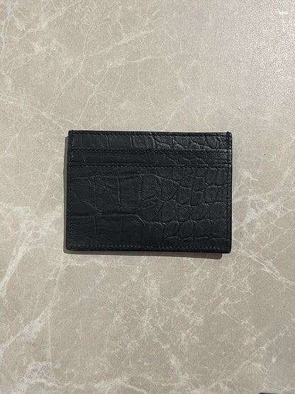 Porte-cartes Saint Laurent noir
