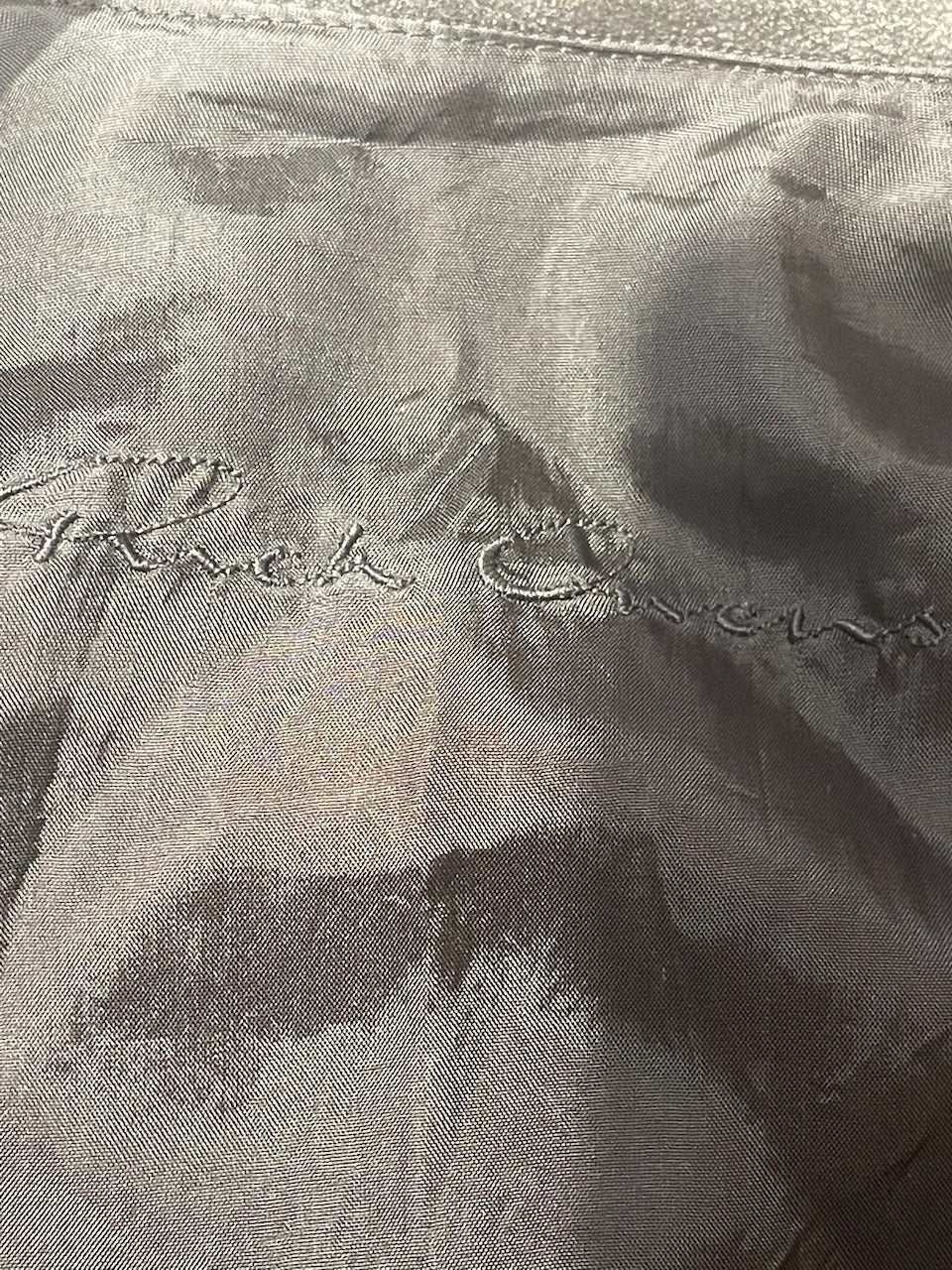 Veste Rick Owens noire T.36
