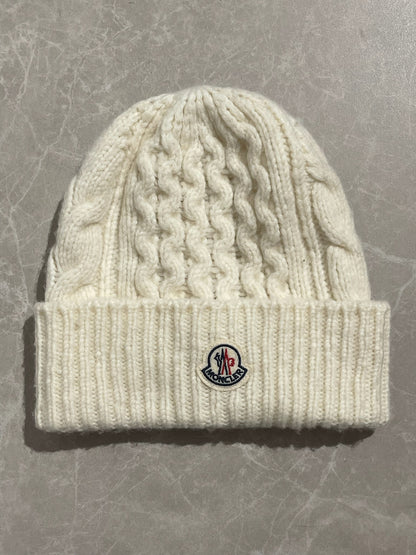 Bonnet Moncler écru