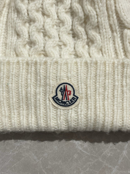 Bonnet Moncler écru