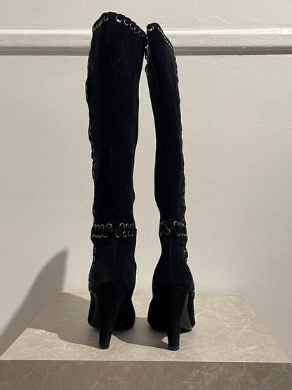 Bottes Prada noires T.35