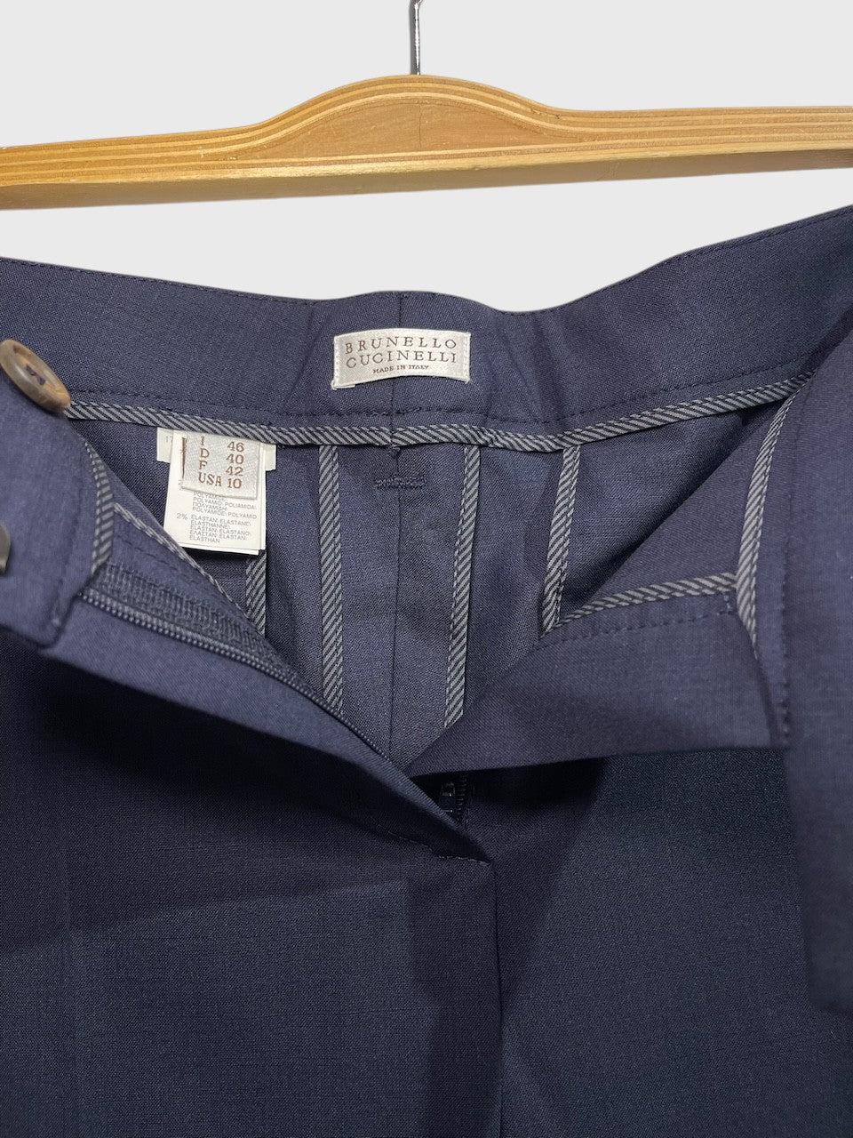 Pantalon Brunello Cucinelli bleu T.42