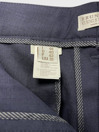 Pantalon Brunello Cucinelli bleu T.42