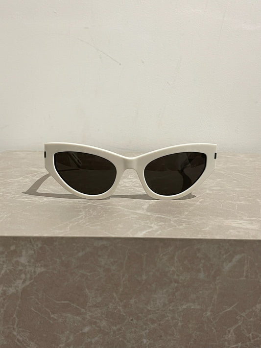 Lunettes Saint Laurent blanches
