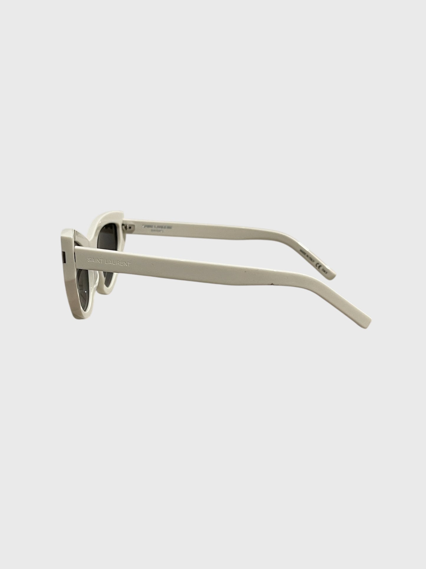 Lunettes Saint Laurent blanches
