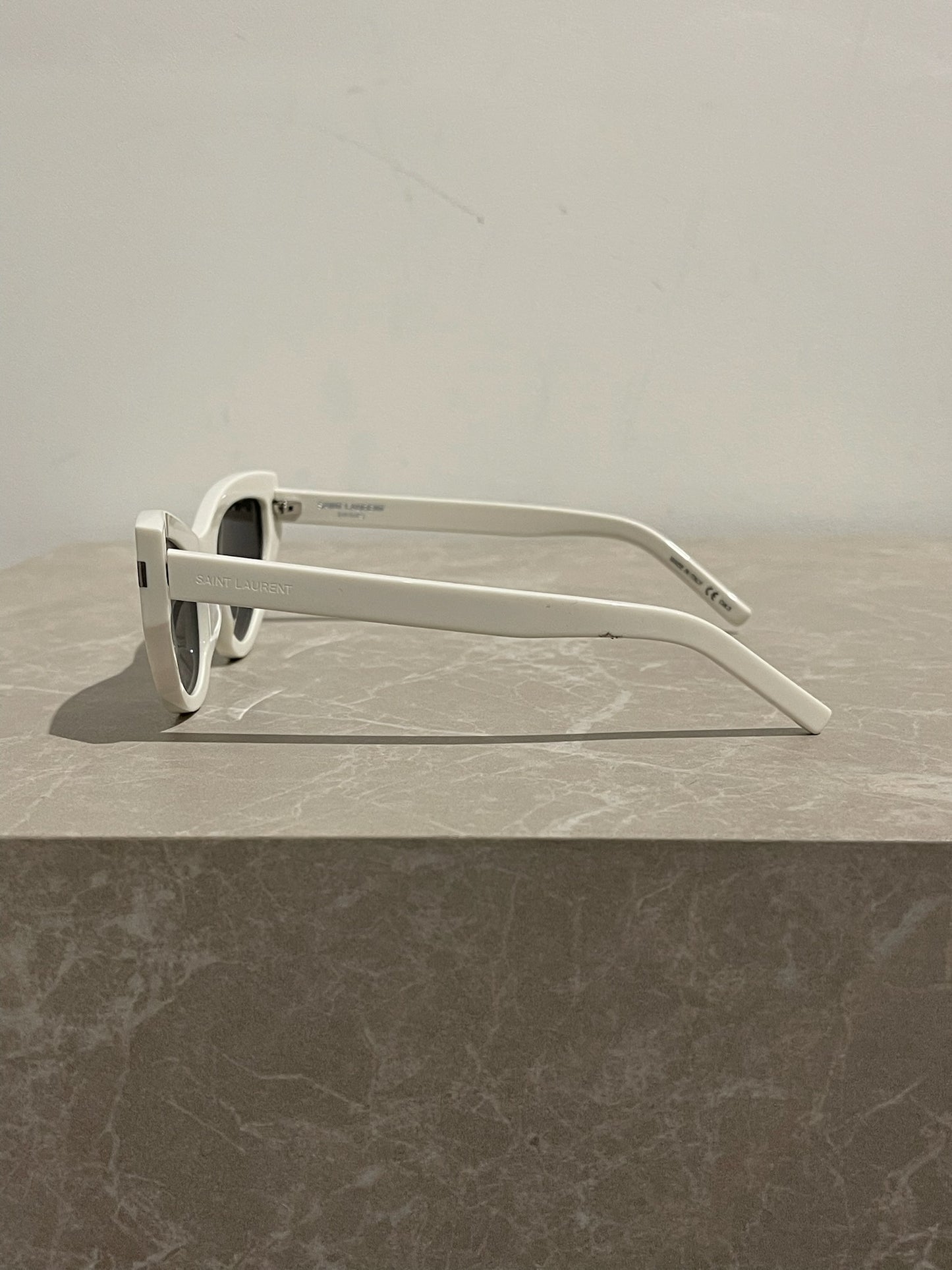 Lunettes Saint Laurent blanches