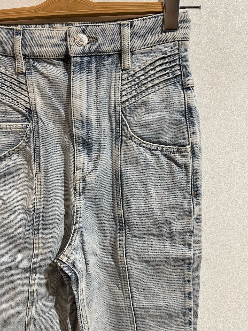 Jeans Isabel Marant bleu ciel T.34