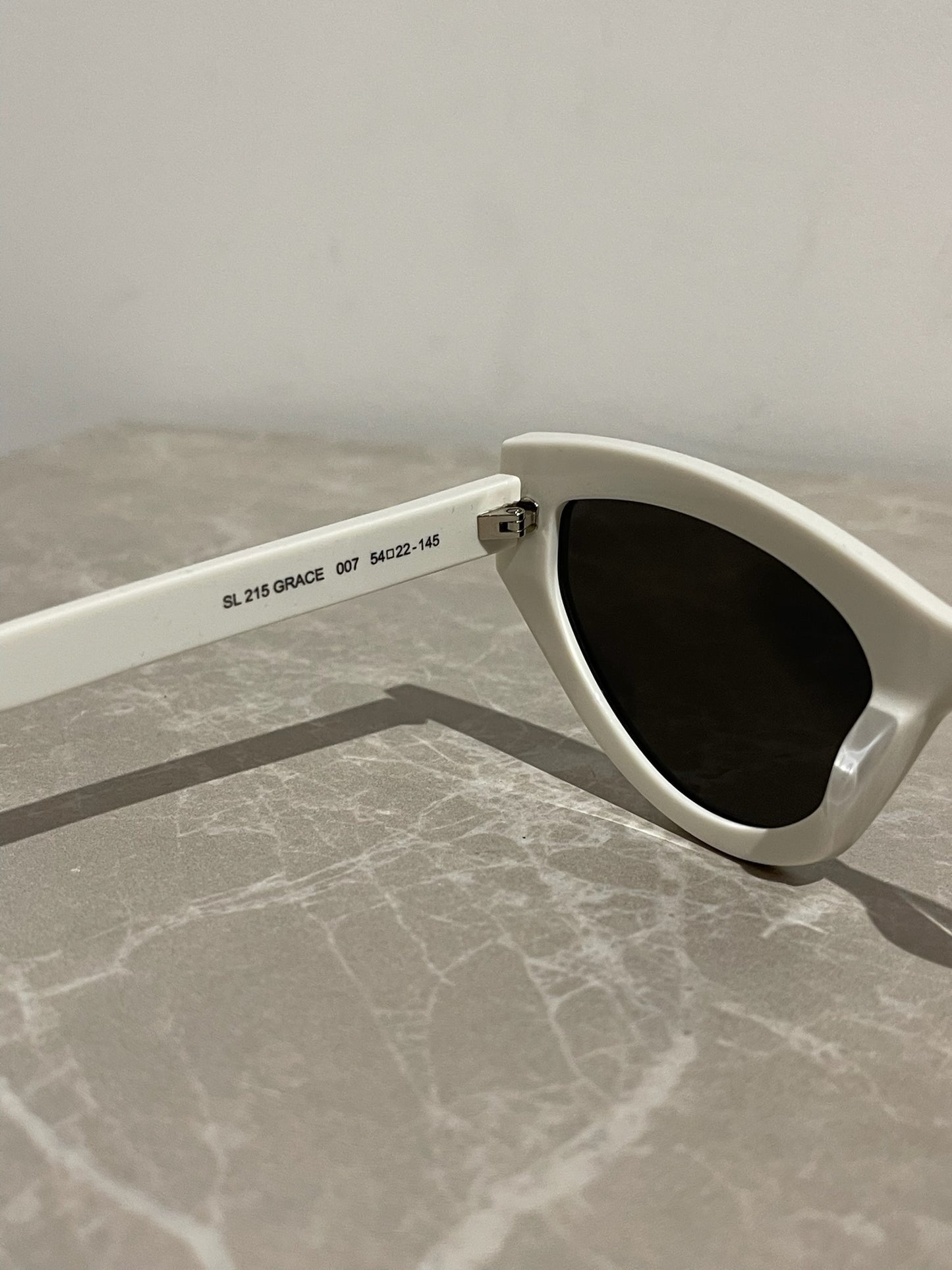 Lunettes Saint Laurent blanches
