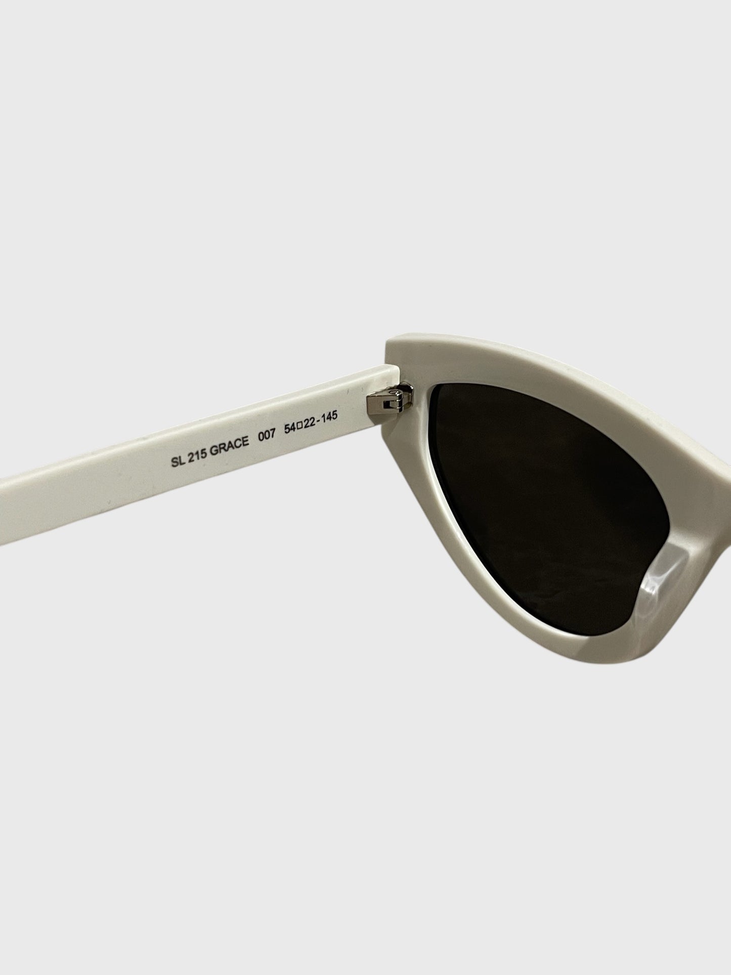 Lunettes Saint Laurent blanches