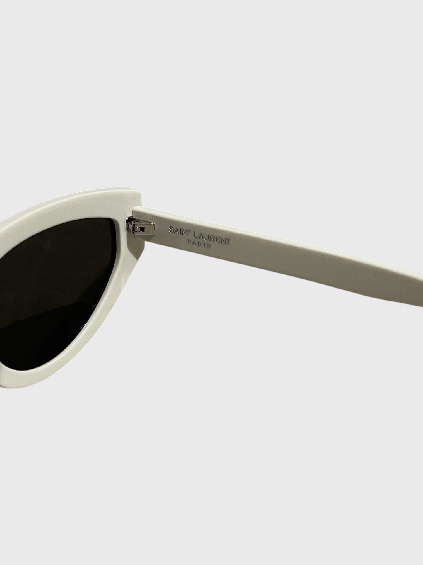 Lunettes Saint Laurent blanches