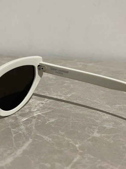 Lunettes Saint Laurent blanches