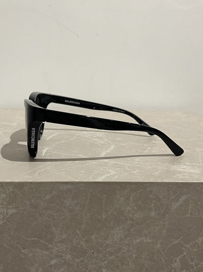 Lunettes de soleil Balenciaga noires