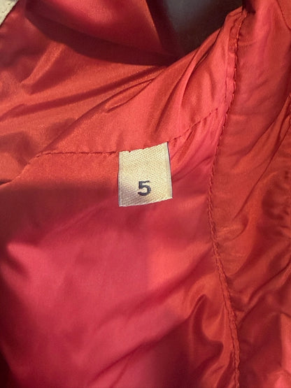 Veste Moncler rouge T.5