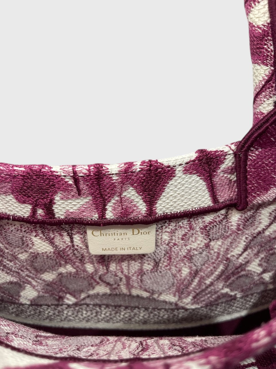 Sac cabas Dior Book Tote violet
