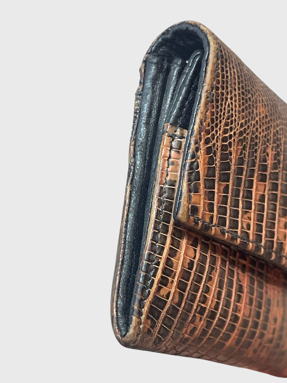 Portefeuille Prada marron