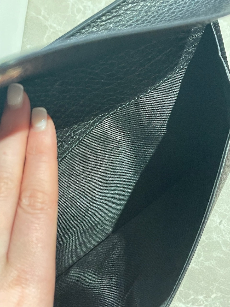 Pochette Gucci noire