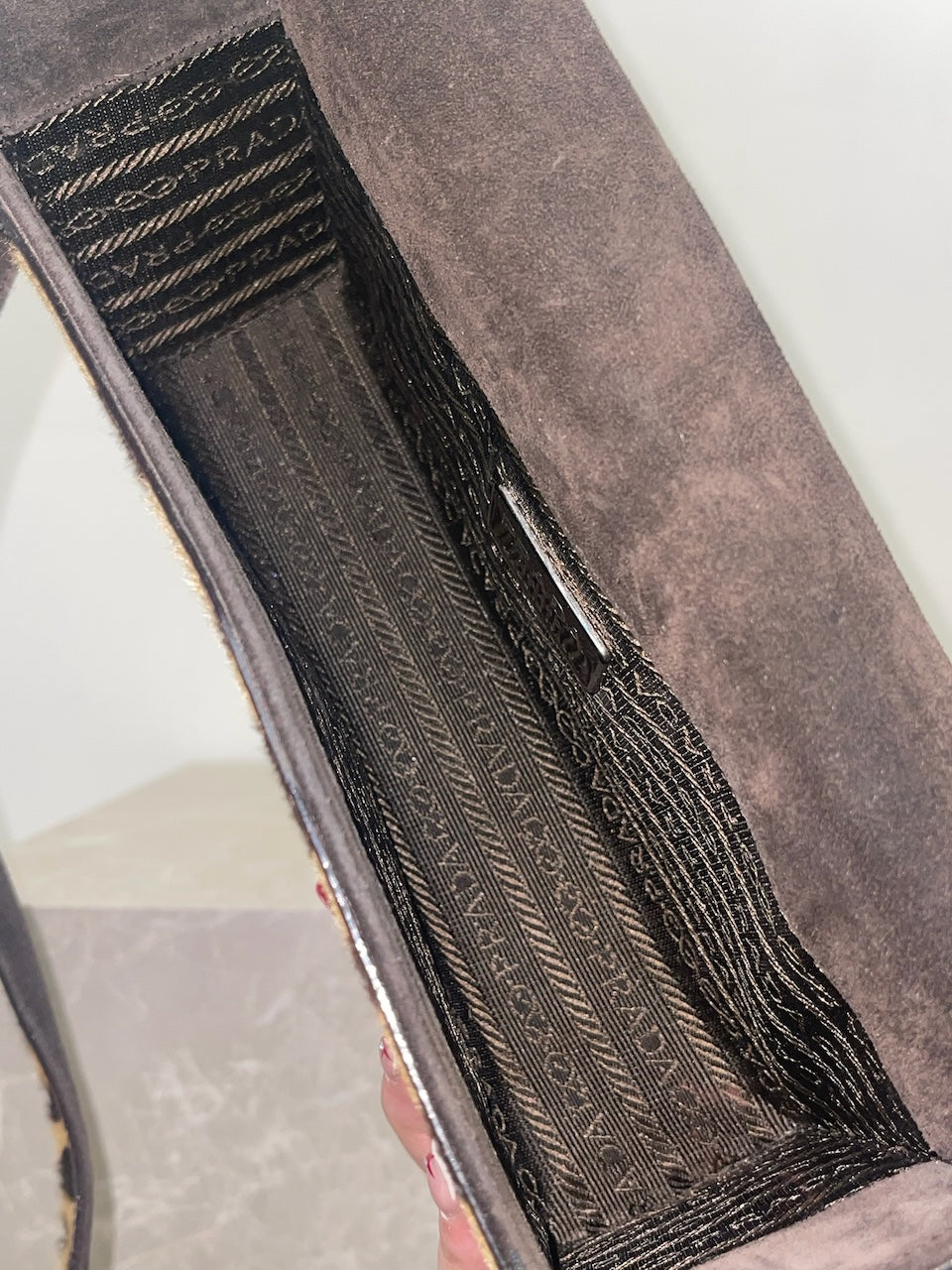Sac Prada léopard