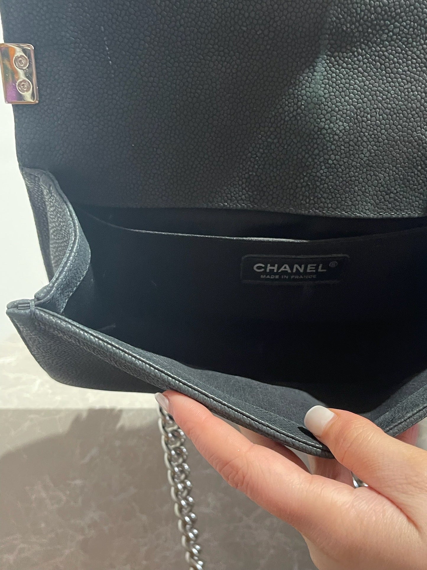 Sac Chanel Boy noir