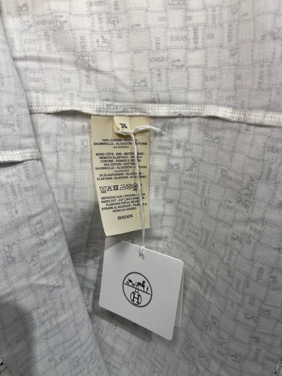 Robe Hermès blanche T.36