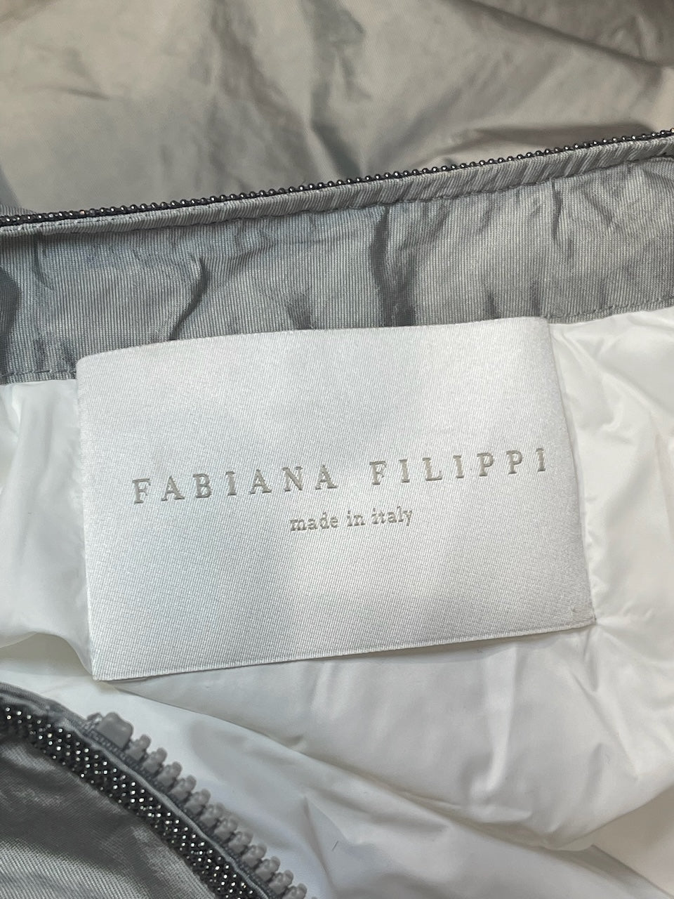 Manteau Fabiana Filippi gris T.40