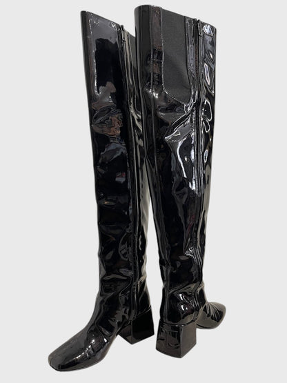 Bottes Courrèges noires T.36