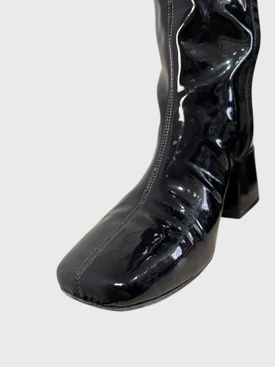 Bottes Courrèges noires T.36