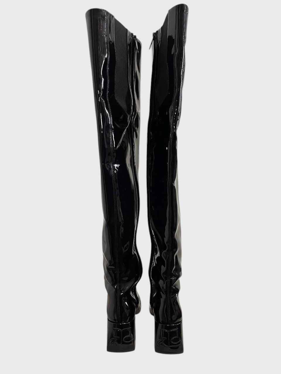 Bottes Courrèges noires T.36