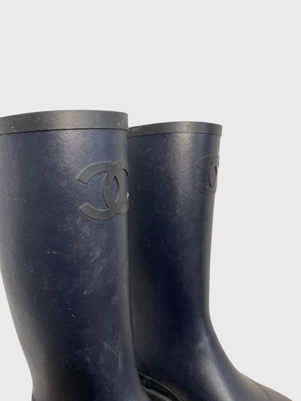 Bottes de pluie Chanel T.37