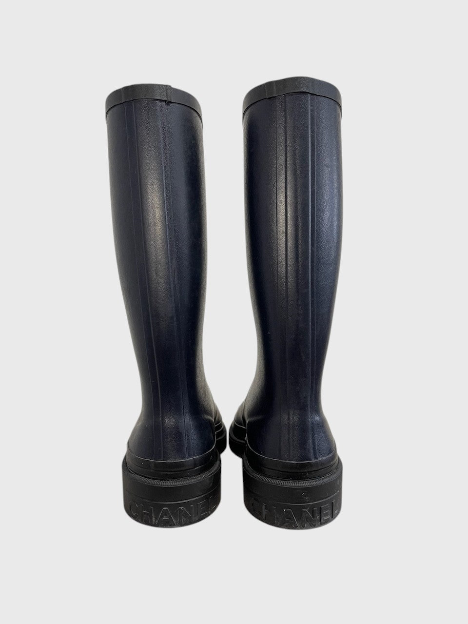 Bottes de pluie Chanel T.37