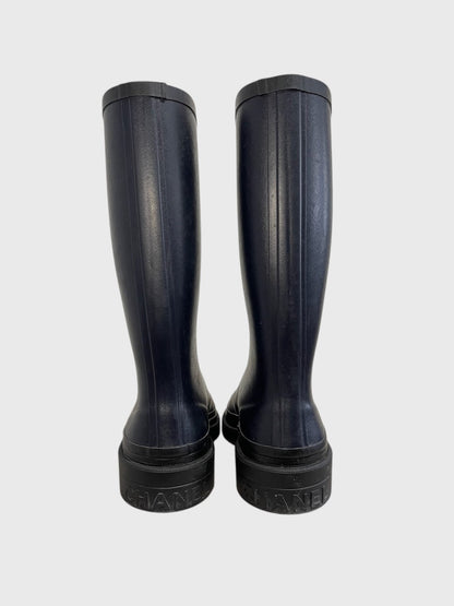 Bottes de pluie Chanel T.37