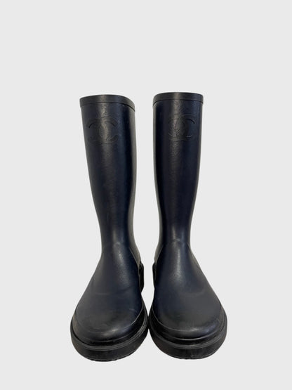 Bottes de pluie Chanel T.37