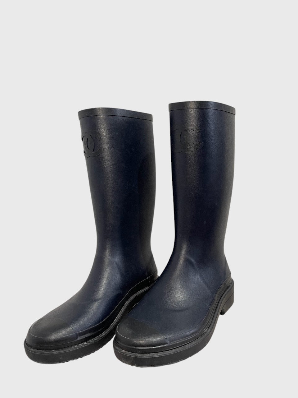 Bottes de pluie Chanel T.37