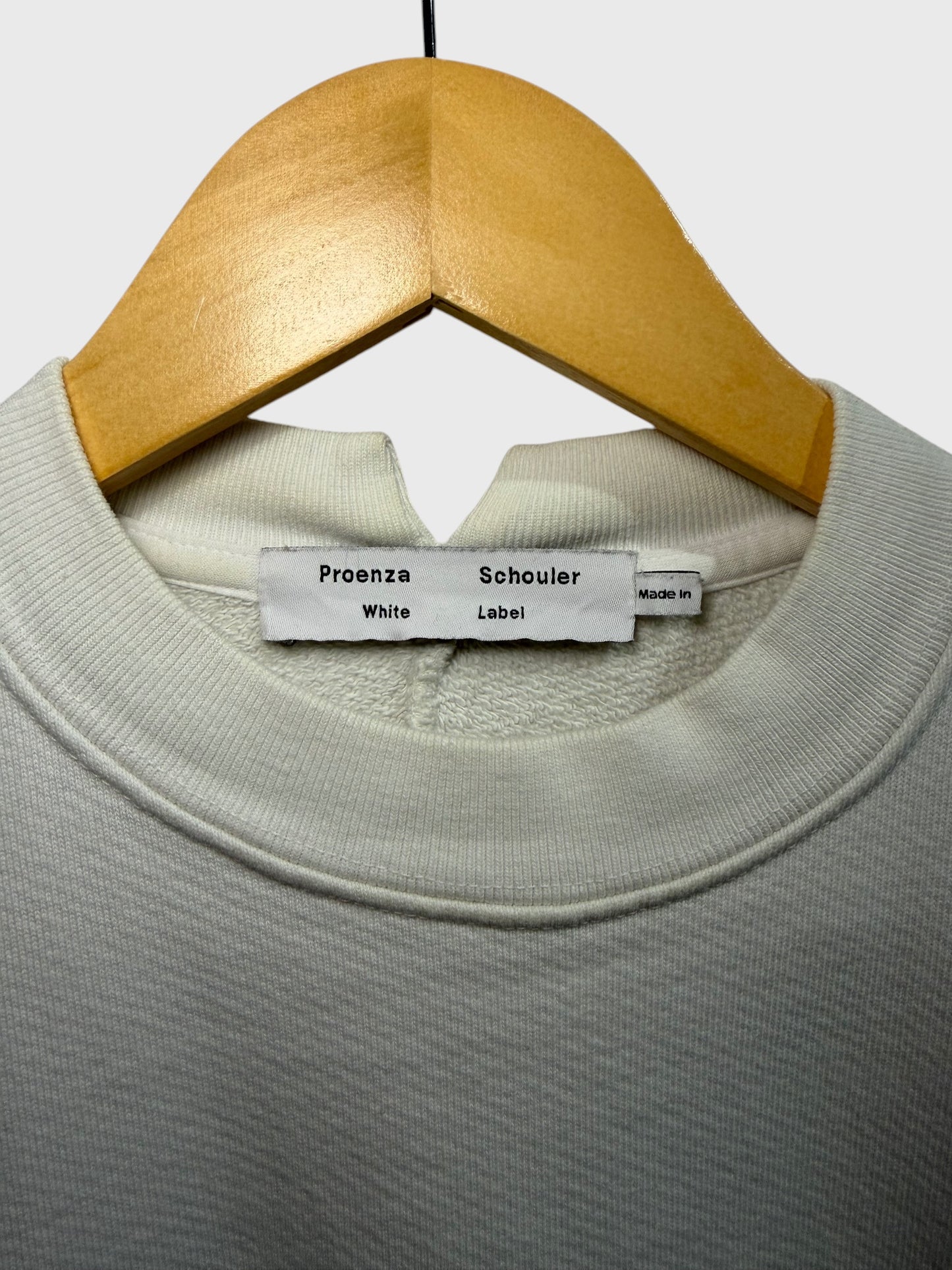 Sweat Proenza Schouler blanc T.XS