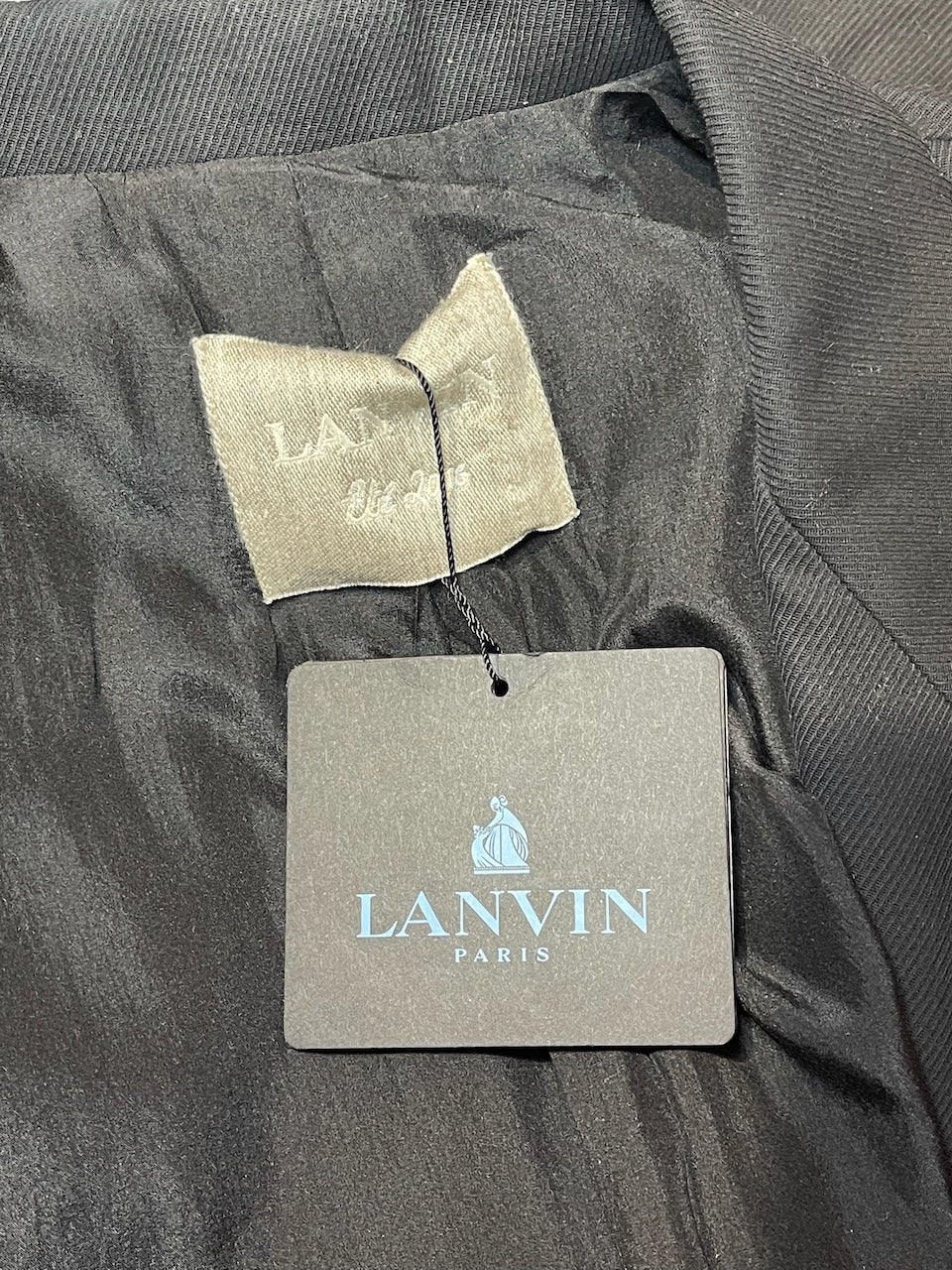 Manteau Lanvin noir T.M.