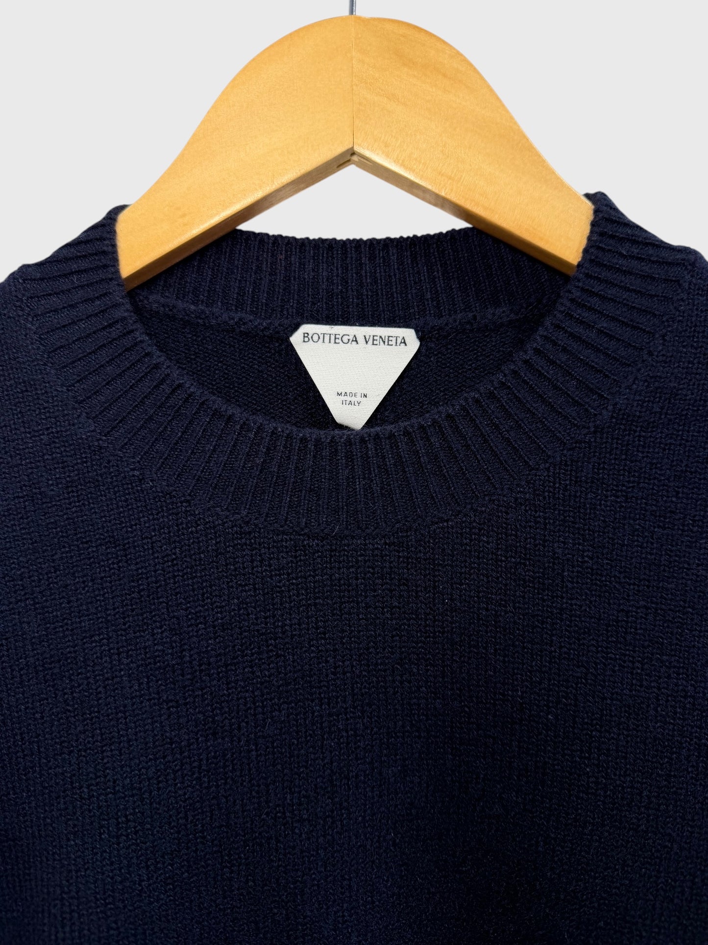Pull Bottega Veneta bleu marine T.XS