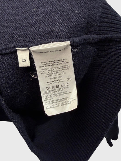 Pull Bottega Veneta bleu marine T.XS