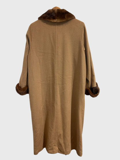 Manteau Marina Renaldi camel T.L
