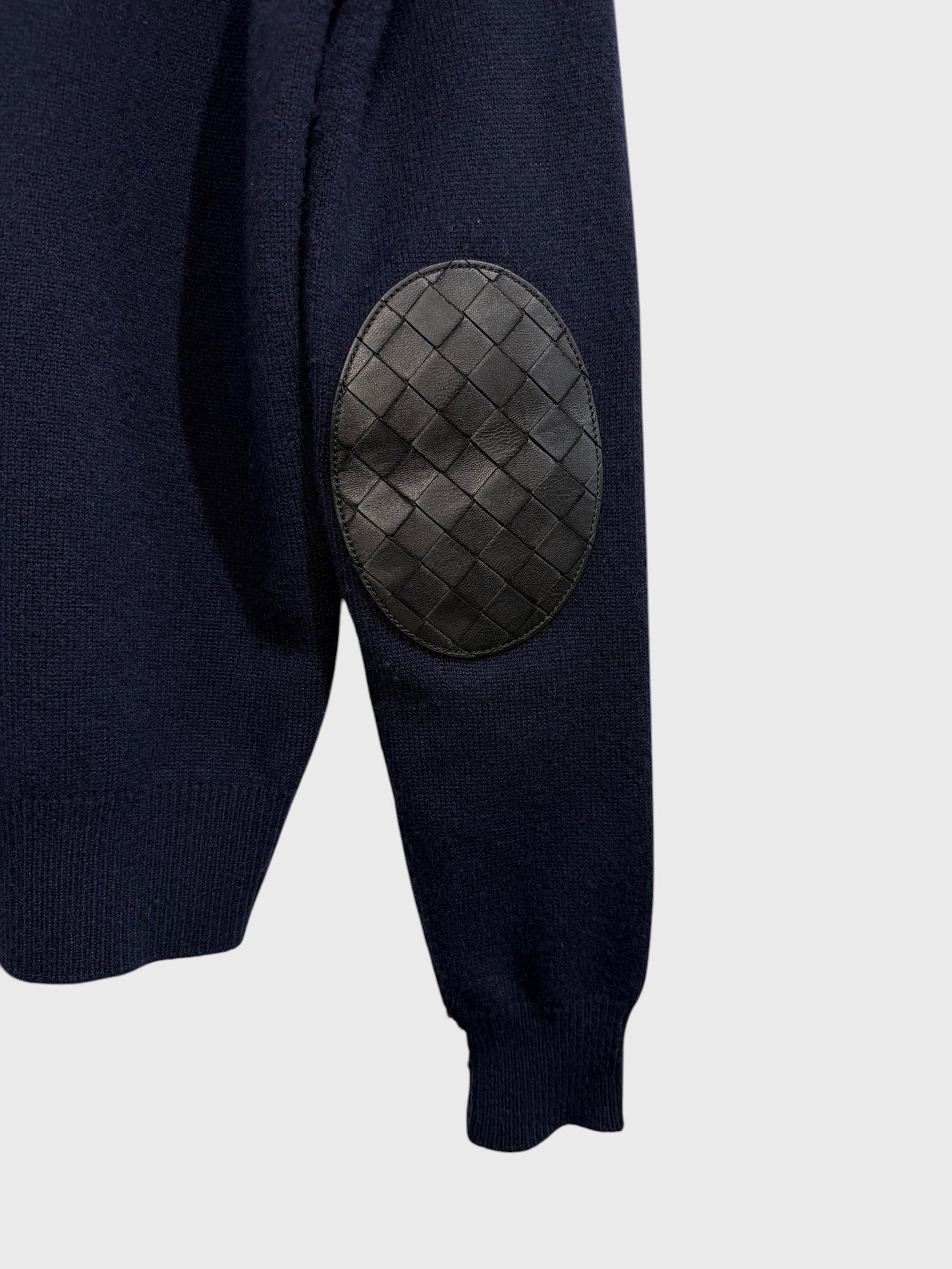 Pull Bottega Veneta bleu marine T.XS
