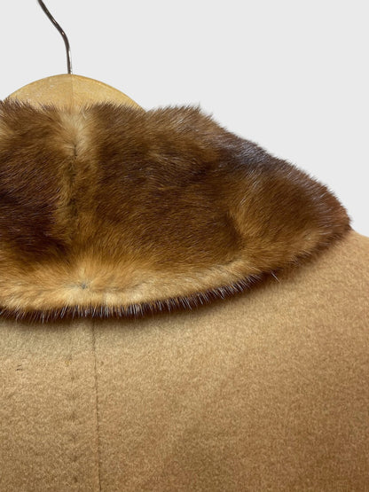 Manteau Marina Renaldi camel T.L