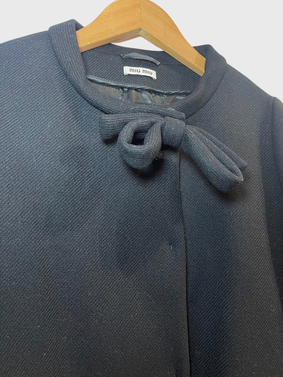 Veste Miu Miu noire T.40
