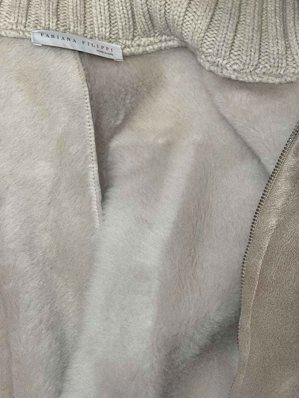 Peau lainée Fabiana Filippi beige T.40