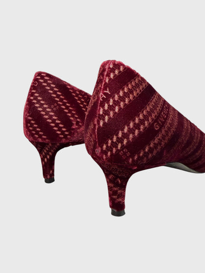 Escarpins Givenchy bordeaux T.37