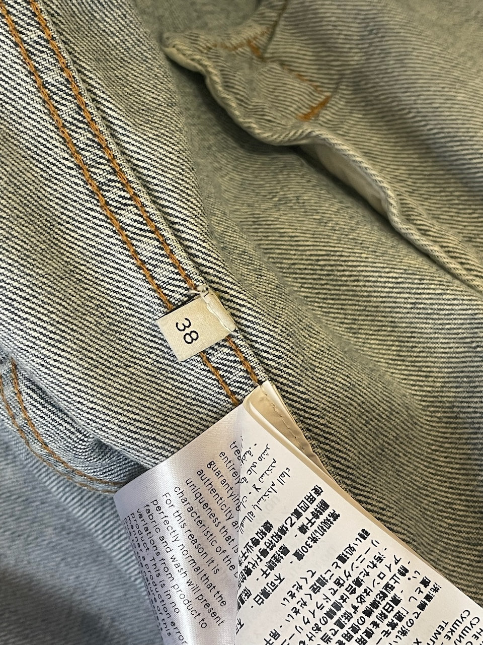 Veste Stella McCartney en jeans T.34